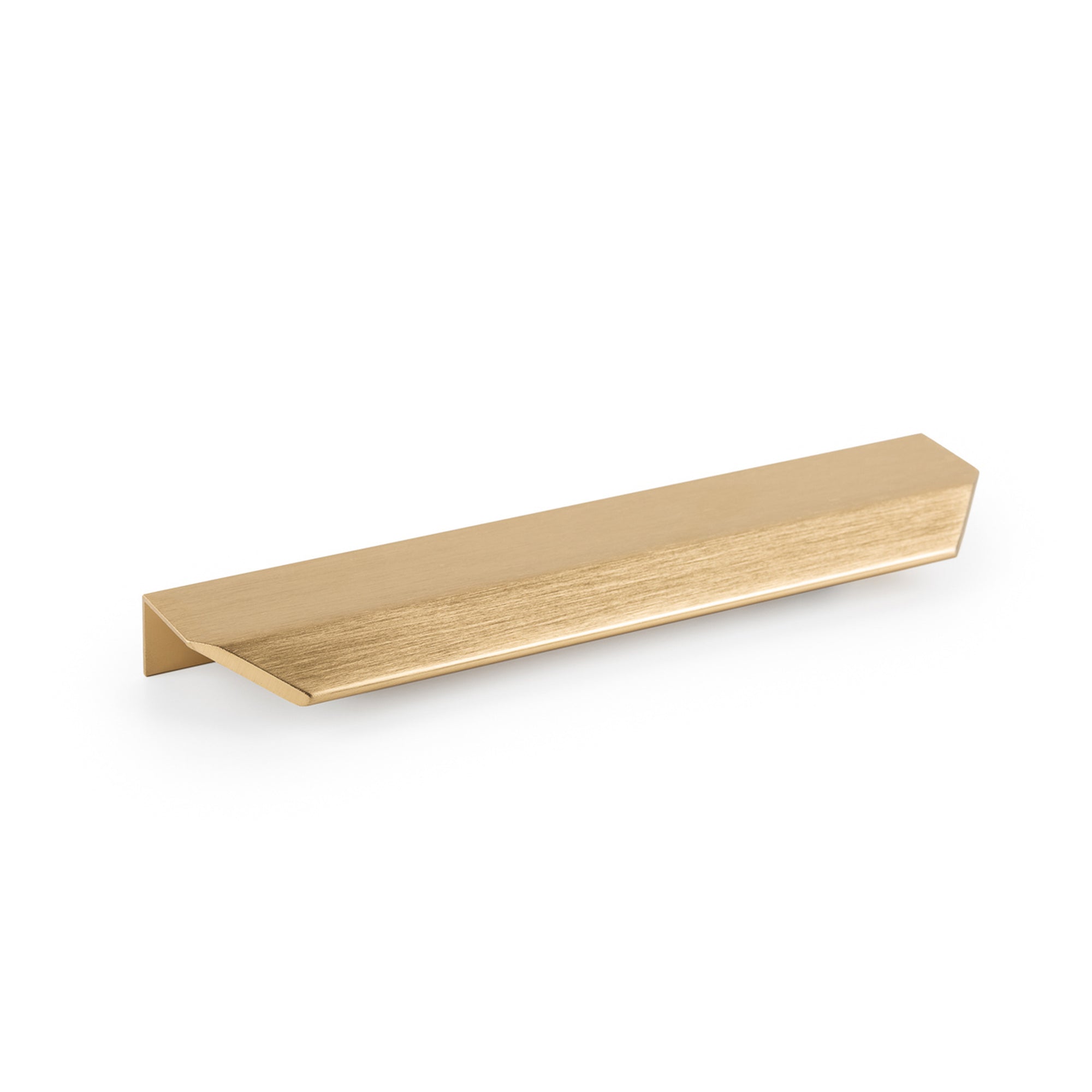Vann Lip Pull Handle 128mm Brushed Dark Brass