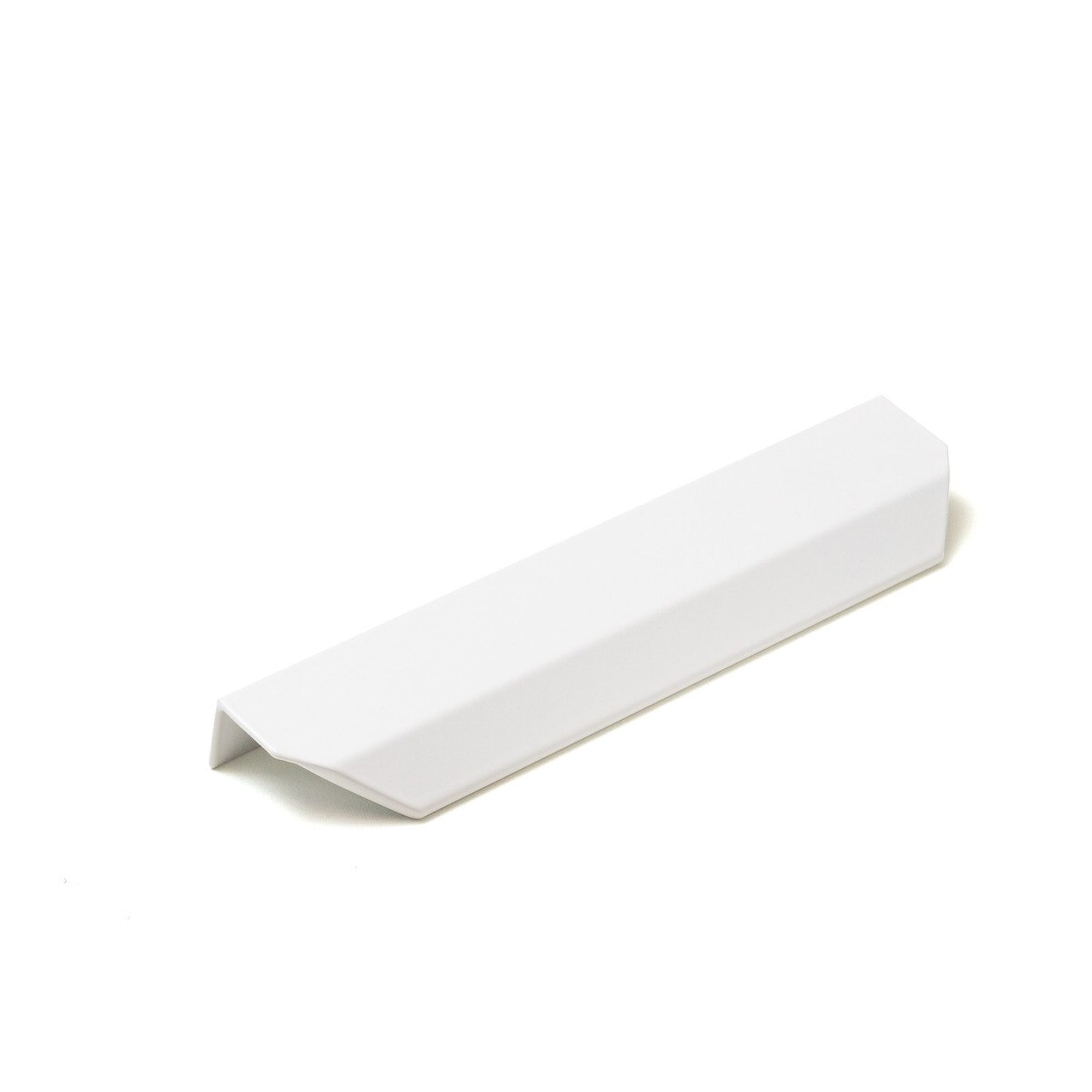 Vann Lip Pull Handle 128mm Matt White