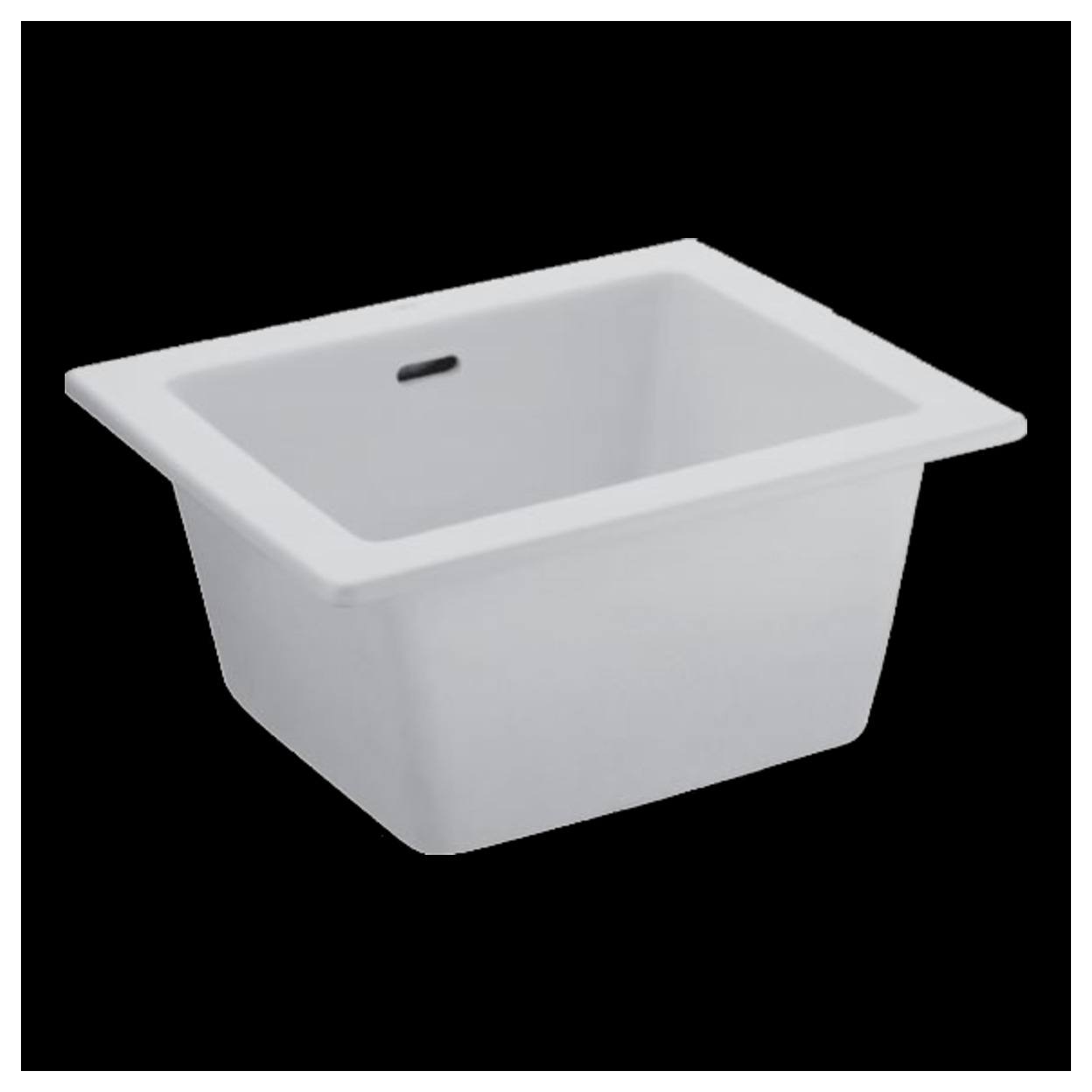 Cotto Laboratory Sink Small, White