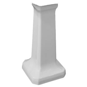 Colonial Pedestal Only, White