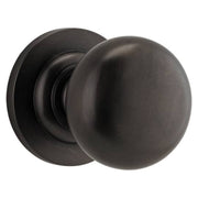 Cambridge Knob Round Rose Signature Brass