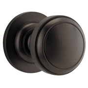Paddington Knob Round Rose Signature Brass