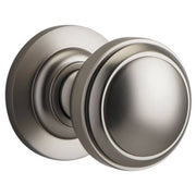 Paddington Knob Round Rose Satin Nickel