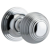 Guildford Knob Round Rose Polished Chrome