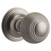 Guildford Knob Round Rose Satin Nickel