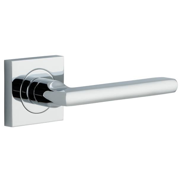 Door Lever Baltimore Sq Rose CH D52xP55mm