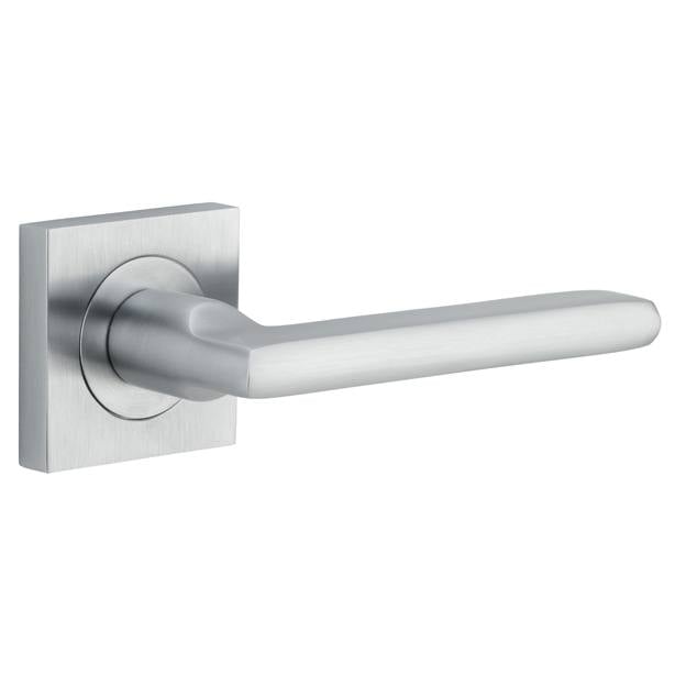 Door Lever Baltimore Sq Rose SC D52xP55mm