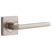 Door Lever Baltimore Sq Rose SN D52xP55mm