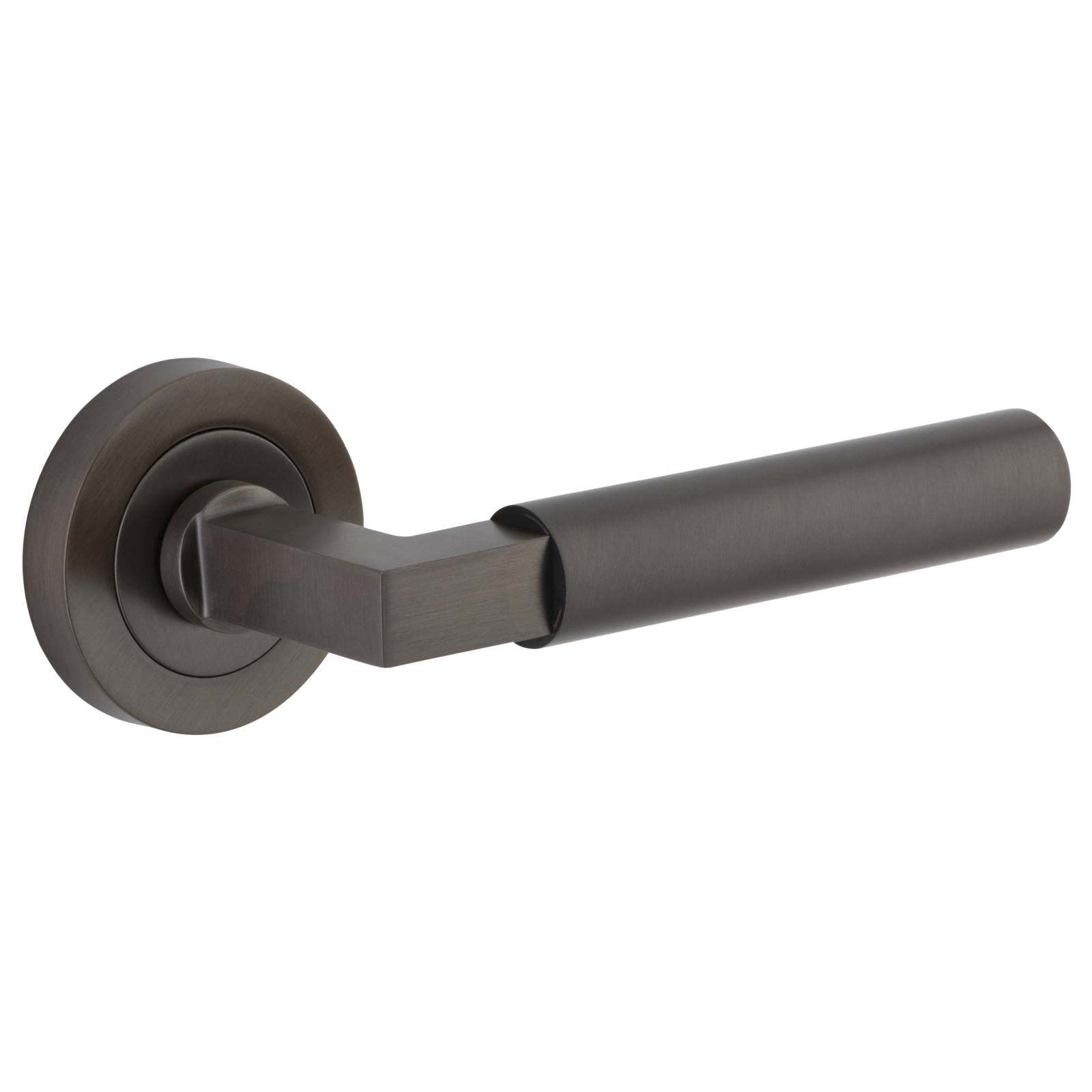 Berlin Lever Signature Brass Round Rose