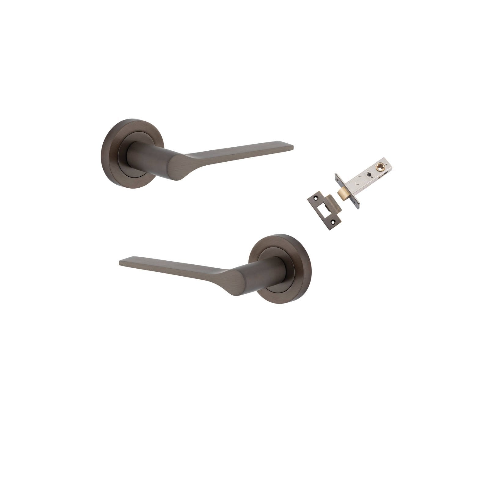 Como Lever Round Rose Passage Kit Signature Brass