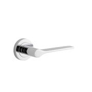 Como Lever Polished Chrome Round Rose