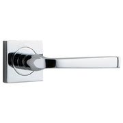 Annecy Lever Square Rose Polished Chrome