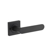 Bronte Lever Square Rose Privacy Kit (Inbuilt Privacy) Matt Black