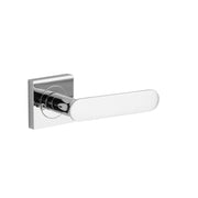 Bronte Lever Square Rose Privacy Kit (Inbuilt Privacy) Polished Chrome