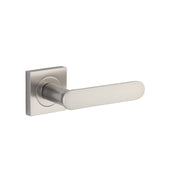 Bronte Lever Satin Nickel Square Rose