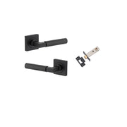 Berlin Lever Square Rose Passage Kit Matt Black