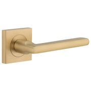 Door Lever Baltimore Sq Rose SB D52xP58mm