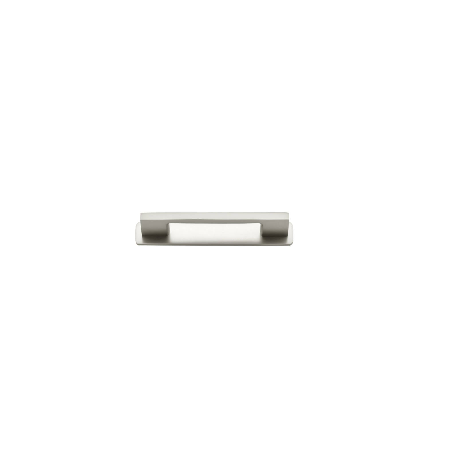 Cali Cabinet Pull With Backplate Satin Nickel Ctc 96Mm