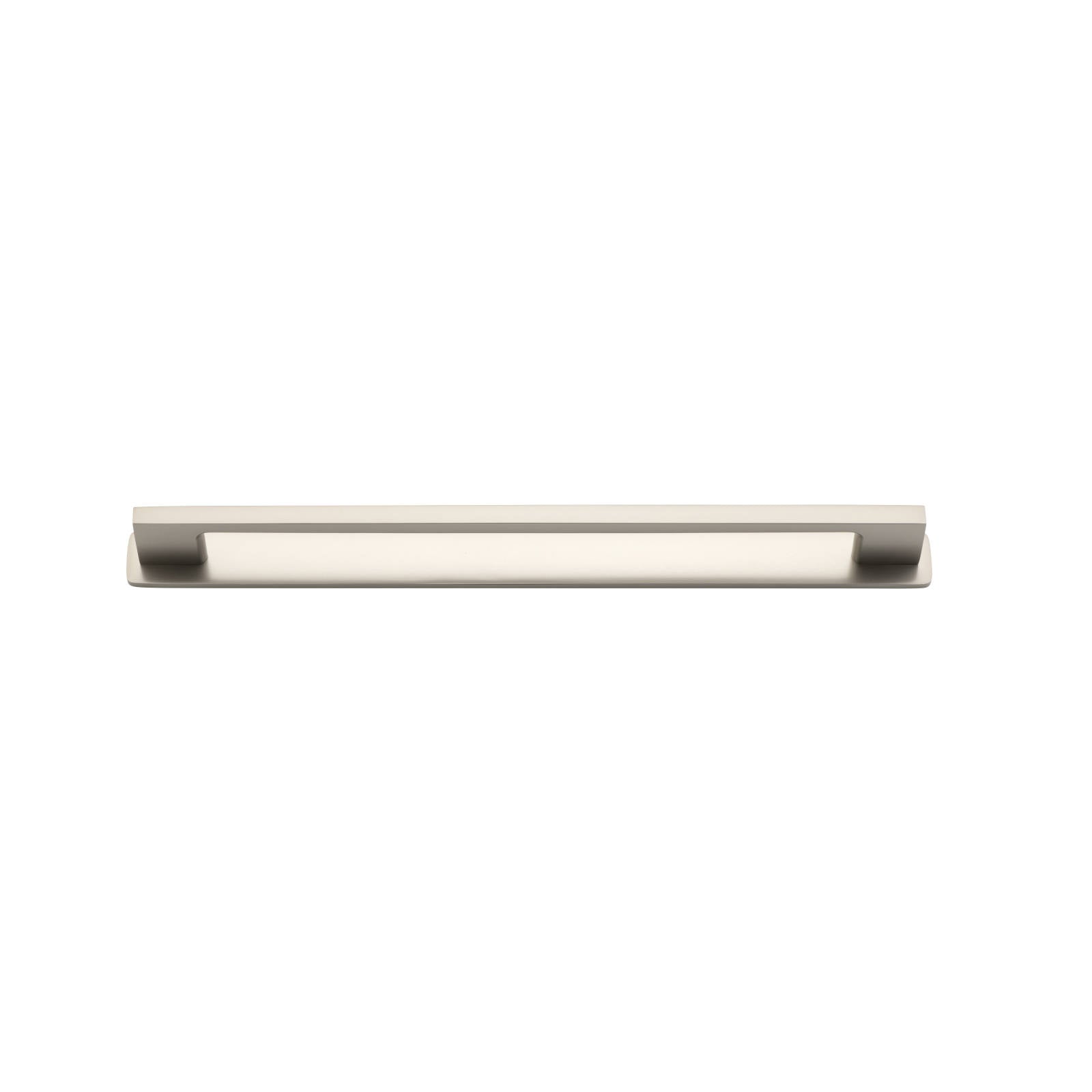 Cali Cabinet Pull With Backplate Satin Nickel Ctc 256Mm