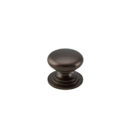 Sarlat Cupboard Knob P27xD32mm Signature Brass