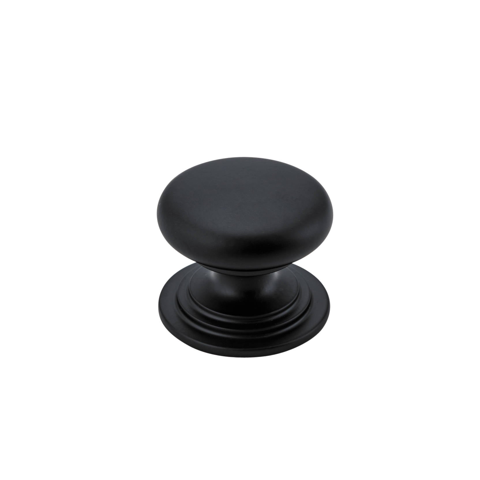 Sarlat Cupboard Knob Matt Black P32Xd38Mm
