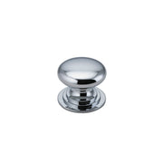 Sarlat Cupboard Knob P27xD32mm Polished Chrome
