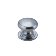 Sarlat Cupboard Knob P32xD38mm Brushed Chrome