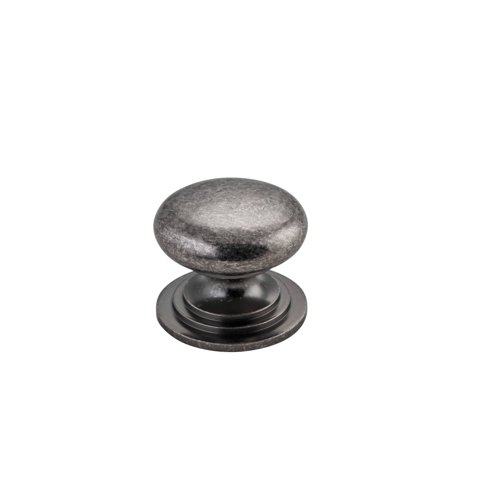 Sarlat Cupboard Knob P32xD38mm Distressed Nickel
