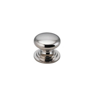 Sarlat Cupboard Knob P27xD32mm Polished Nickel
