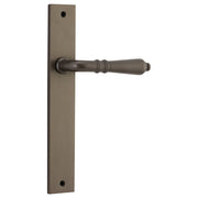 Sarlat Rect. Lever Latch Set, Signature Brass