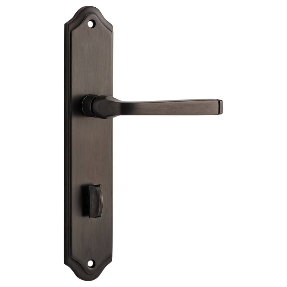 Annecy Lever Shouldered Backplate Signature Brass