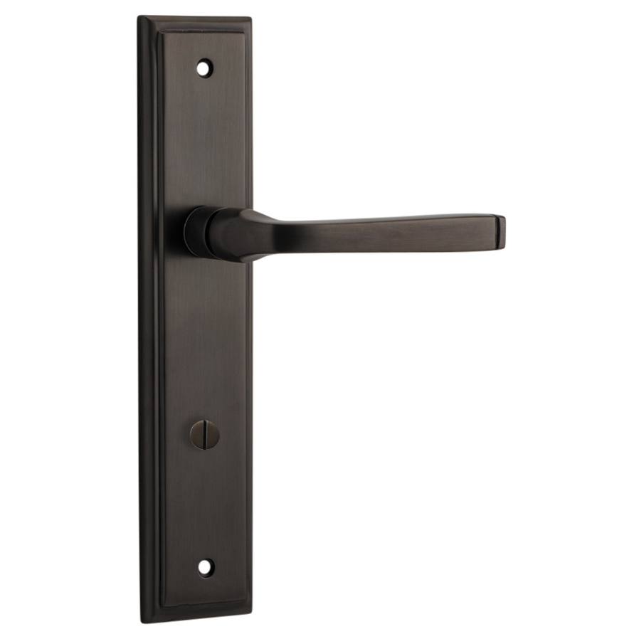 Annecy Lever Stepped Backplate Signature Brass