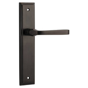 Annecy Lever Stepped Backplate Signature Brass