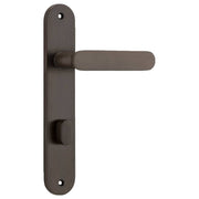 Bronte Lever Signature Brass Oval Backplate