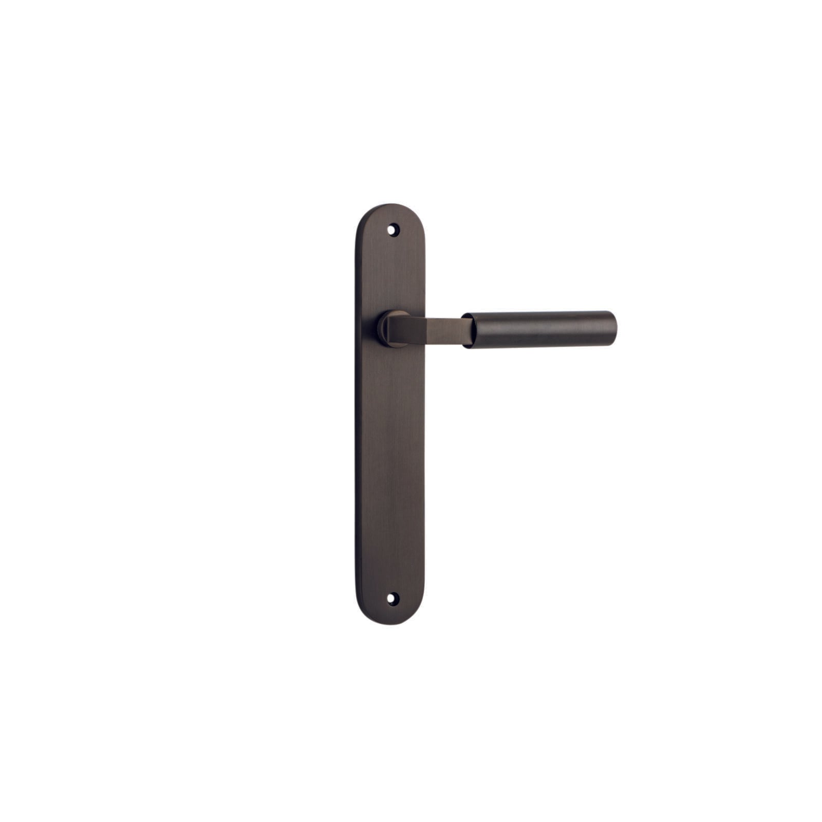 Berlin Lever Signature Brass Oval Backplate