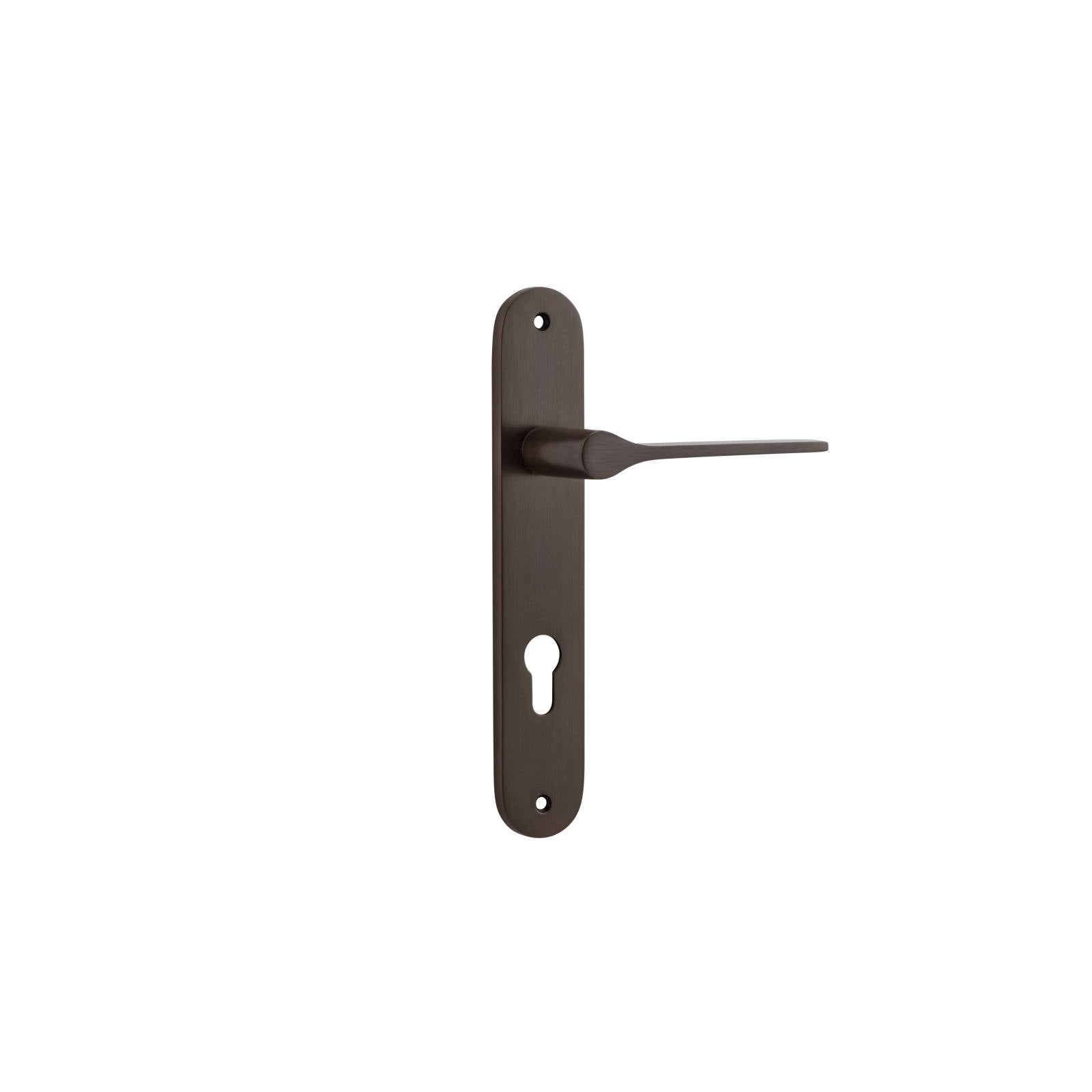 Como Lever Signature Brass Oval Backplate