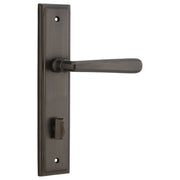 Copenhagen Lever Stepped Backplate Signature Brass