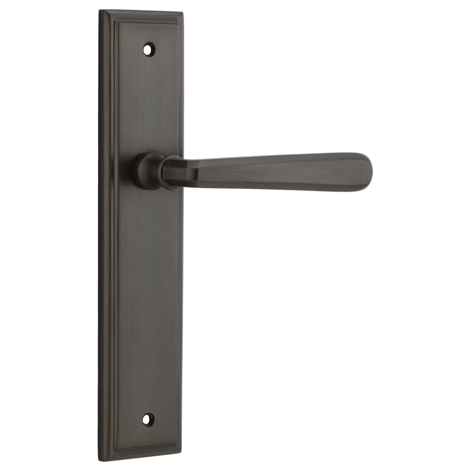 Copenhagen Lever Signature Brass Stepped Backplate