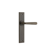 Copenhagen Lever Signature Brass Chamfered Backplate