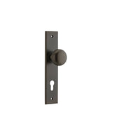 Cambridge Knob Signature Brass Chamfered Backplate