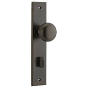 Cambridge Knob Signature Brass Chamfered Backplate