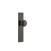Cambridge Knob Signature Brass Chamfered Backplate
