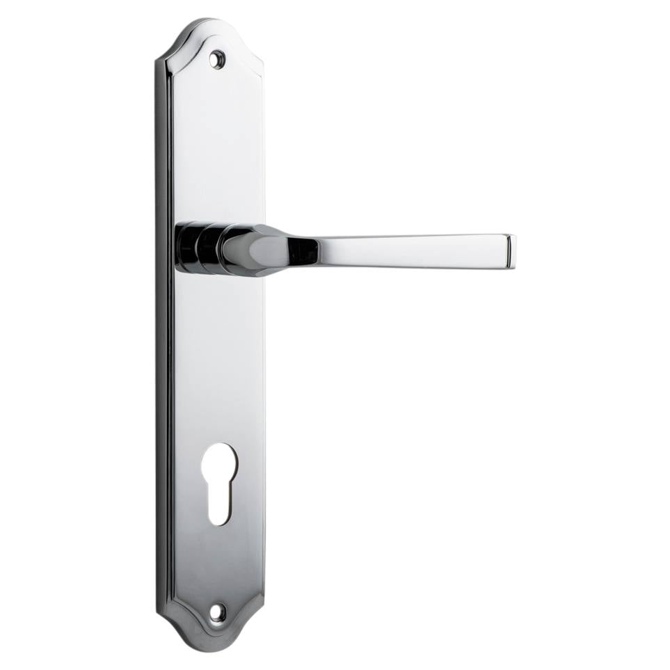Annecy Lever Shouldered Backplate Polished Chrome