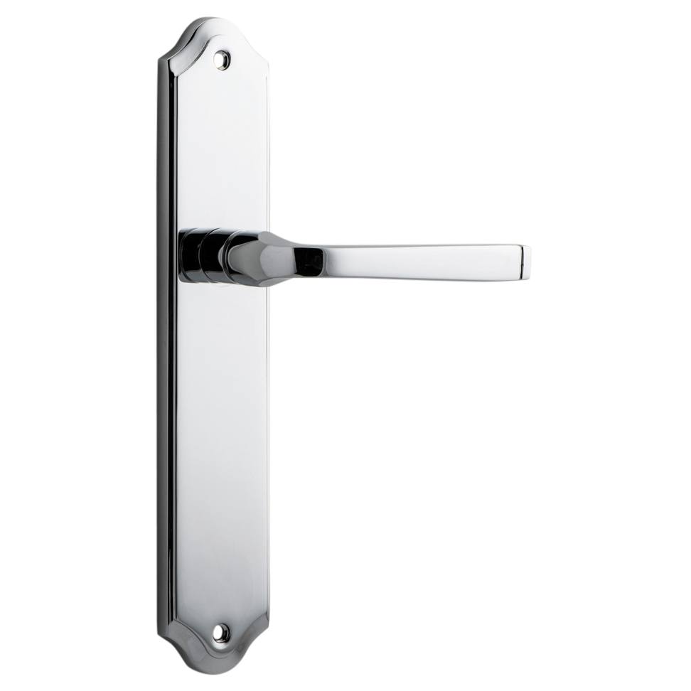 Annecy Lever Shouldered Backplate Polished Chrome