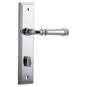 Verona Lever Stepped Backplate Polished Chrome