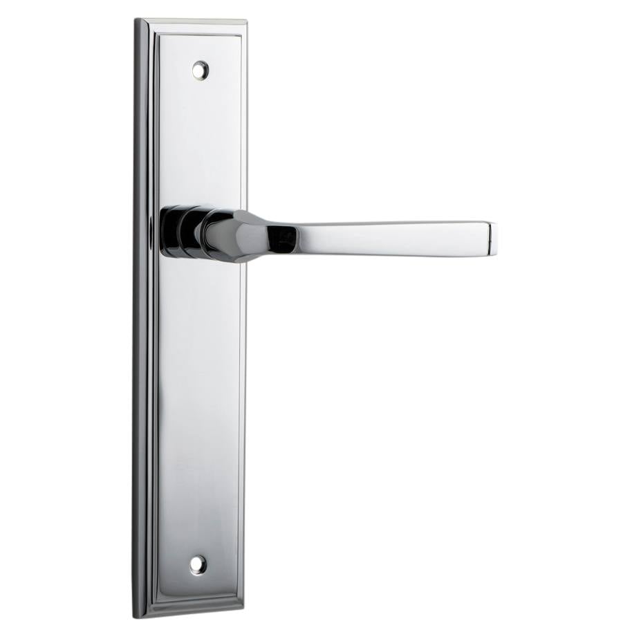 Annecy Lever Stepped Backplate Polished Chrome