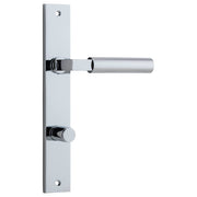 Berlin Lever Polished Chrome Rectangular Backplate