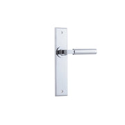 Berlin Lever Polished Chrome Chamfered Backplate