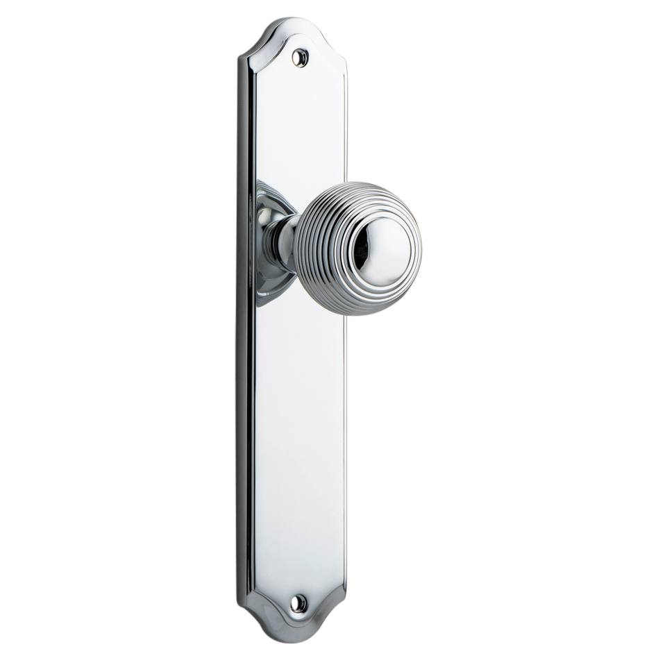 Guildford Knob Shouldered Backplate Polished Chrome