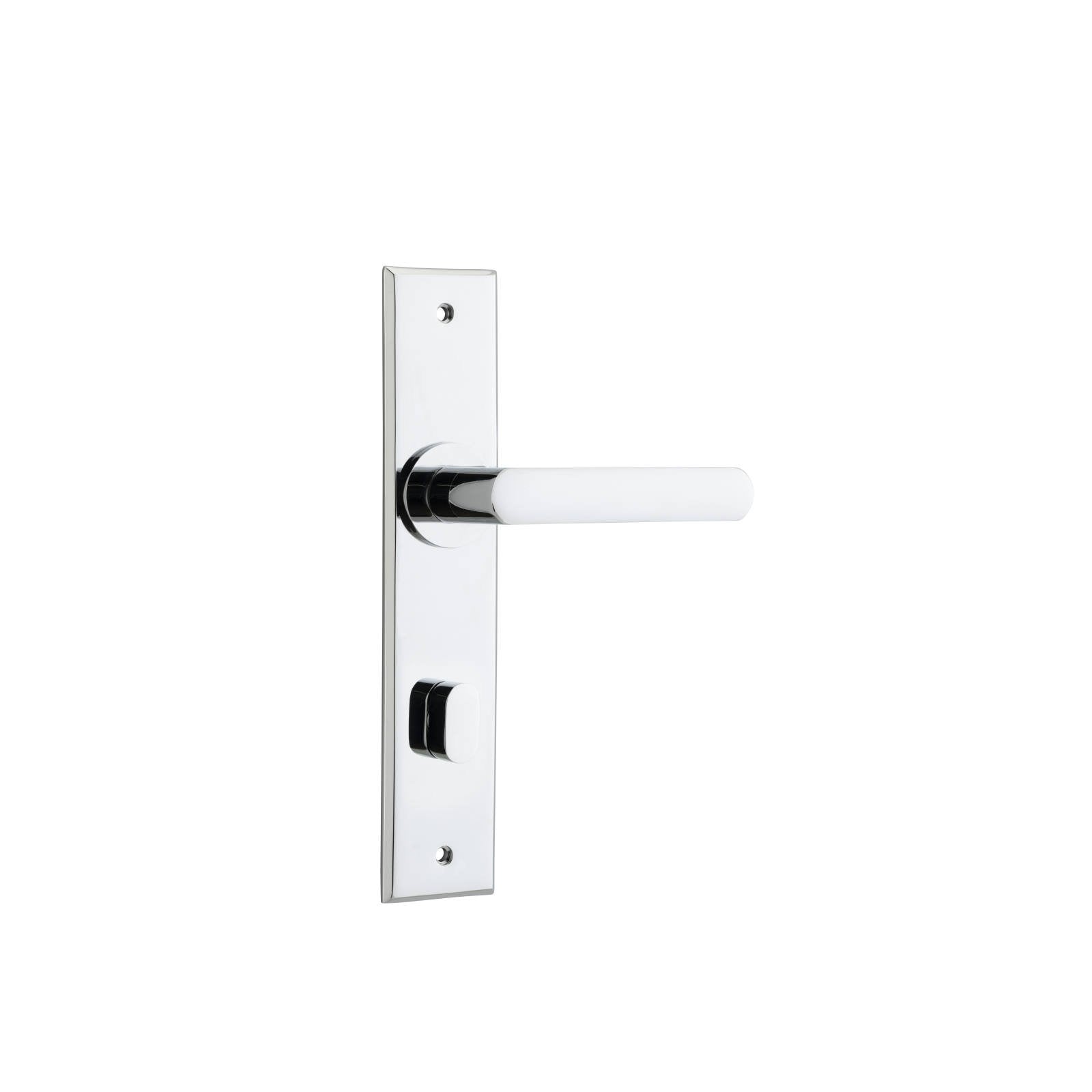 Osaka Lever Polished Chrome Chamfered Backplate